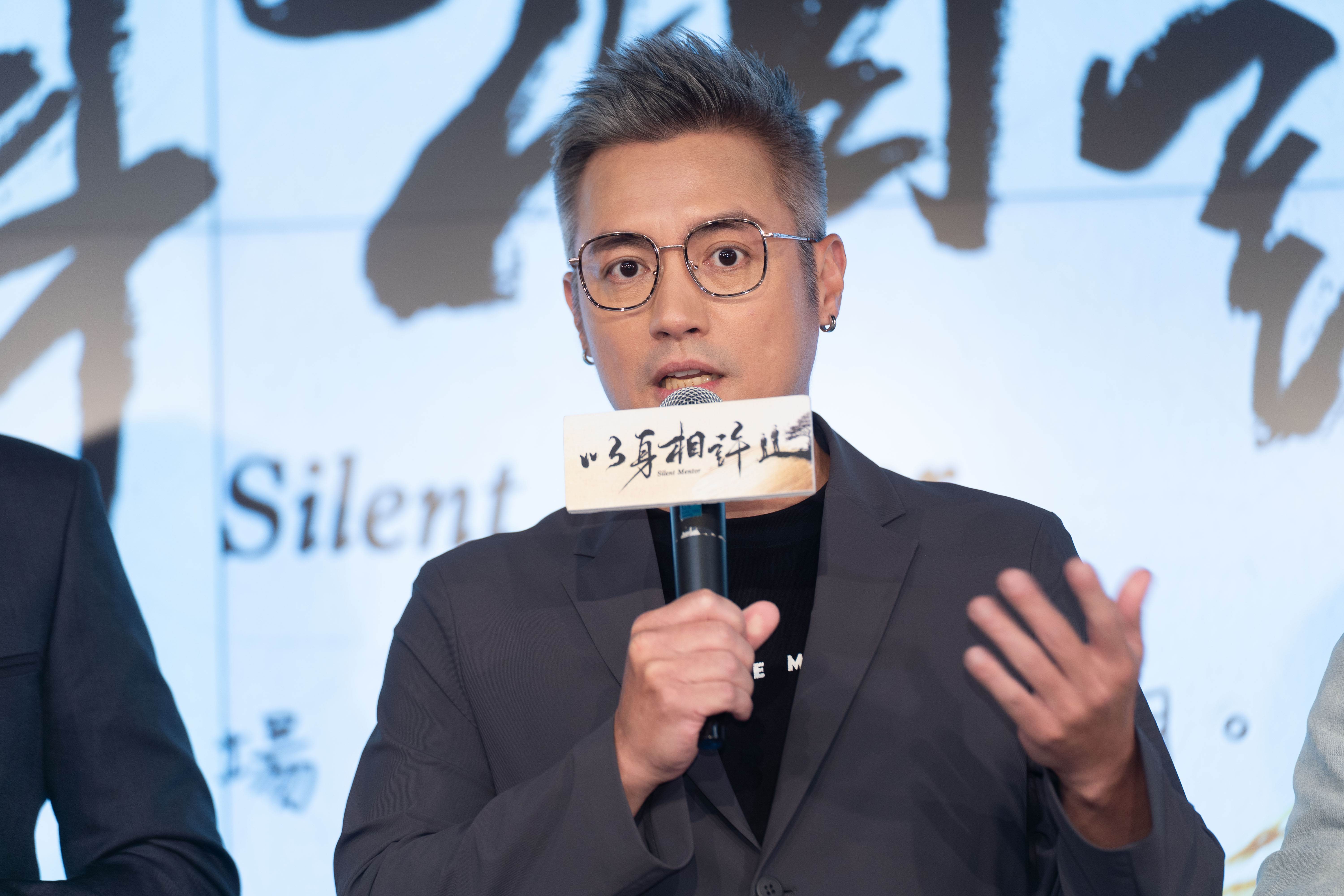 范逸臣飾演大體處理技術員，出席首映記者會。（圖／大愛）