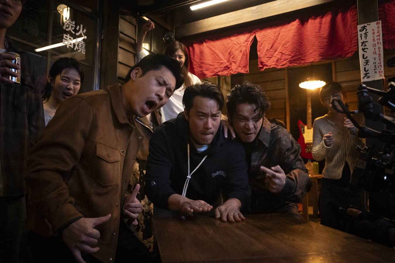 《欠妳的那場婚禮》男<a href='https://star.ebc.net.tw/search/tags/張孝全/' target='_blank'>張孝全</a>（左二）出席首映。（圖／金馬執委會）