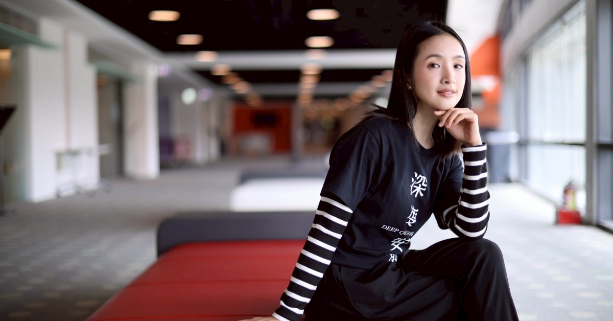林依晨演出電影《深度安靜》女主角依庭，與張孝全首度扮夫妻。（圖／東森娛樂）