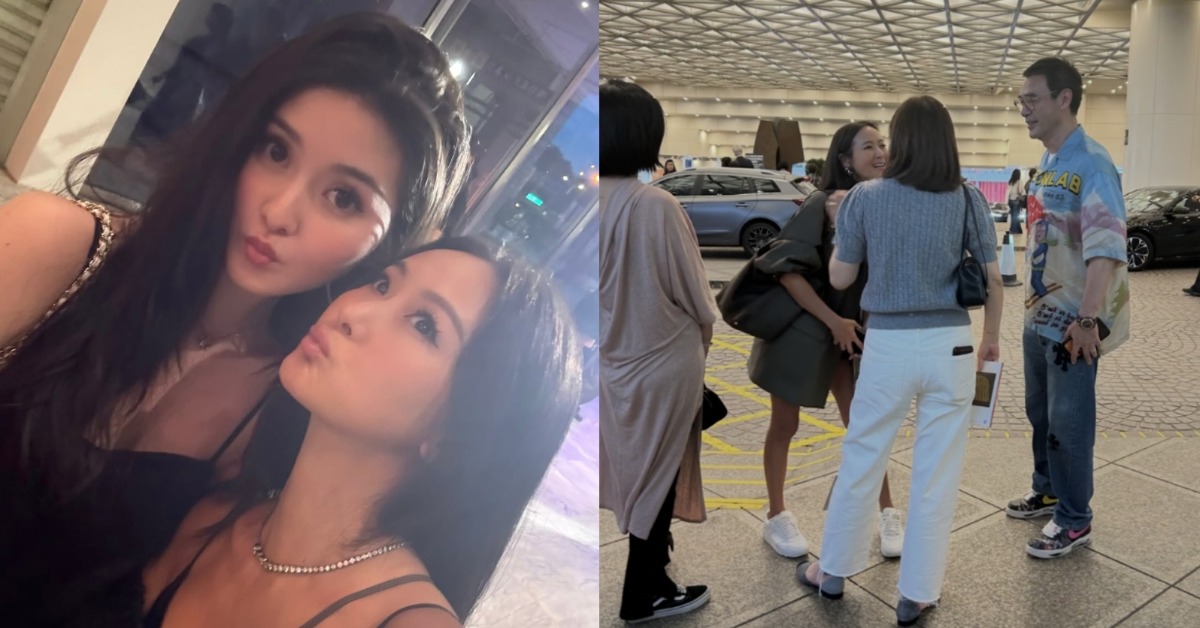 孫芸芸的愛女廖思惟近日爆出未婚生子，在香港被網友偶遇近況曝光。（圖／翻攝自孫芸芸IG、微博）