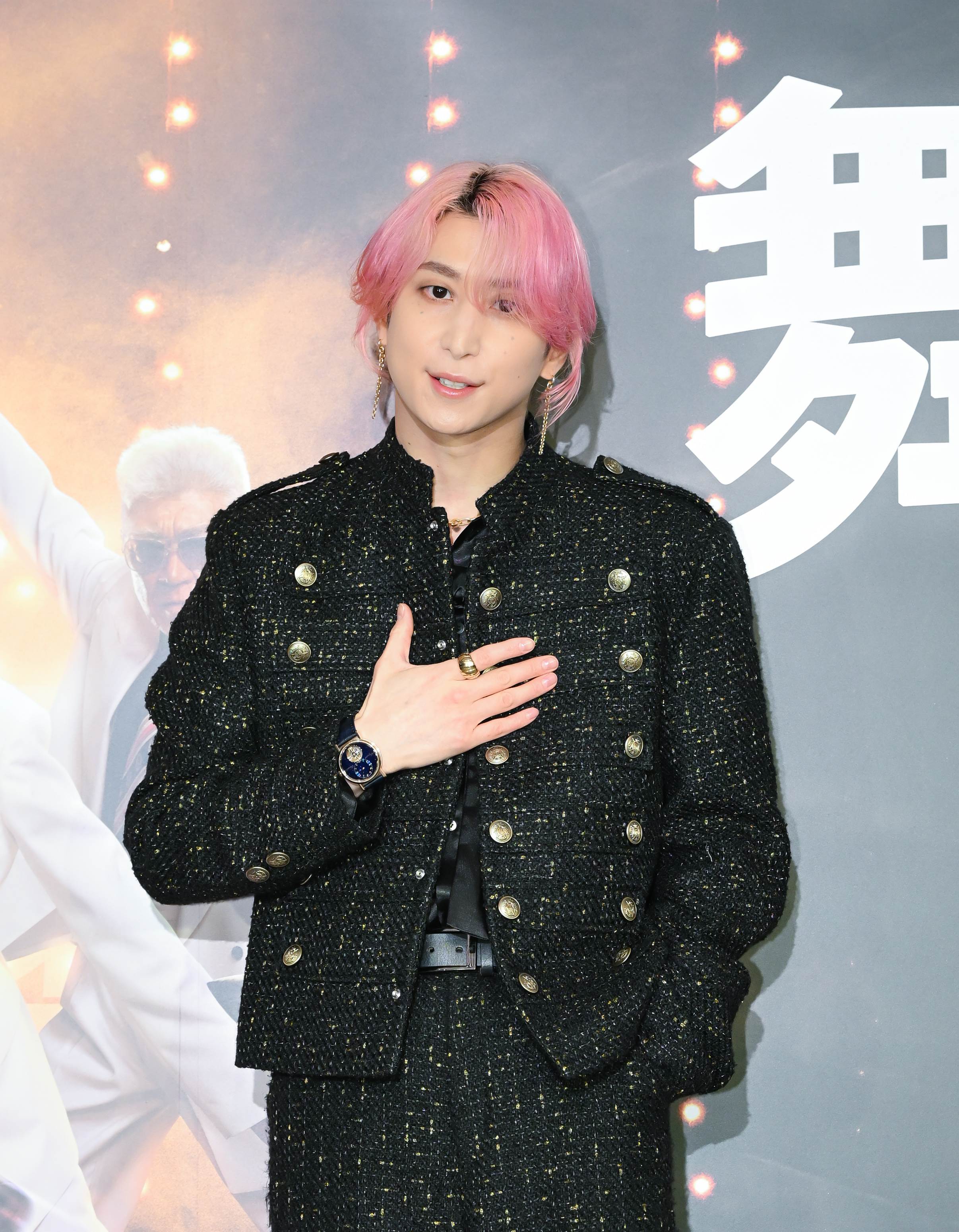 日本男團Snow Man成員佐久間大介提及18年來台登台北小巨蛋，為是師兄團「嵐」伴舞。（圖／天馬星空提供）