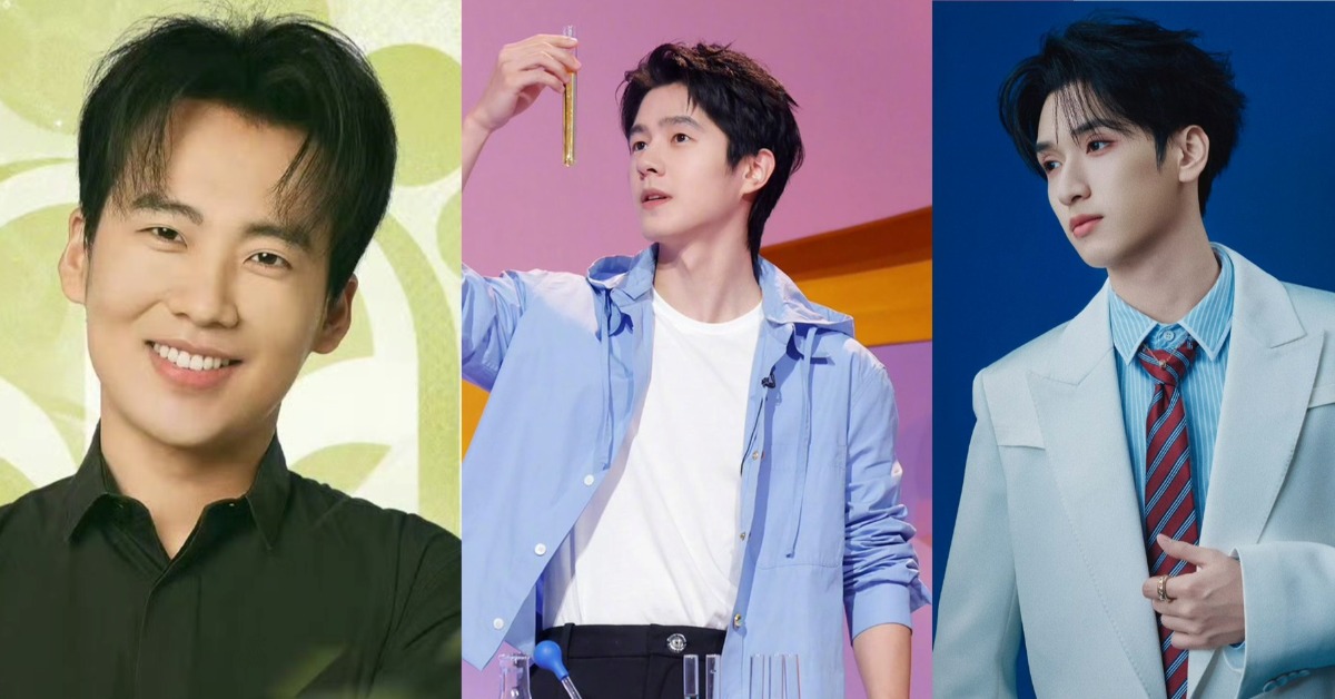郭麒麟、劉昊然、嚴浩翔遭爆出入陪侍KTV。（圖／翻攝自郭麒麟、劉昊然、嚴浩翔微博）