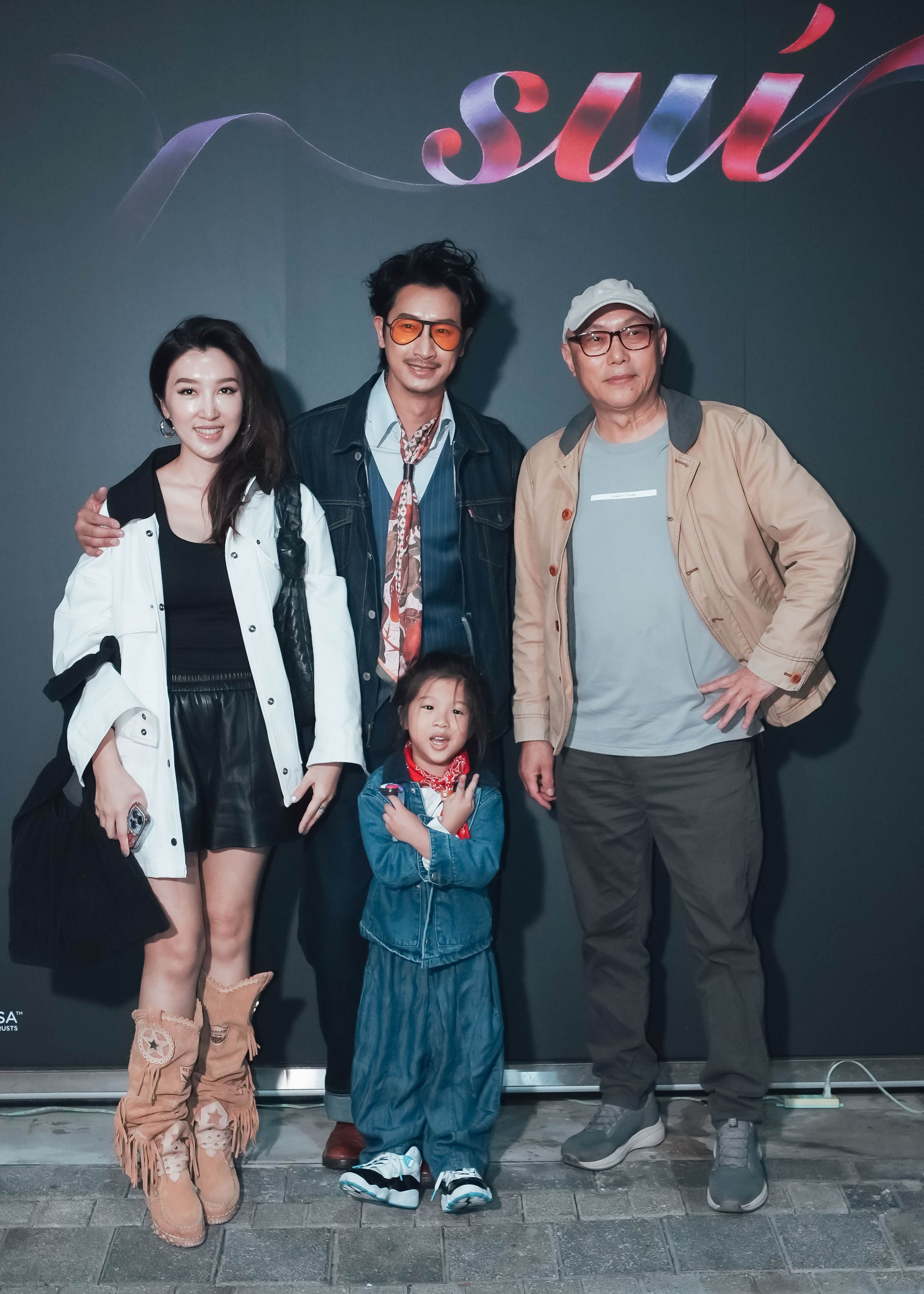 創作歌手李竺芯舉辦《痟水 Siáu Suí》個人演唱會，邱凱偉Darren和鄧安寧都到現場支持。（圖／時藝多媒體提供）