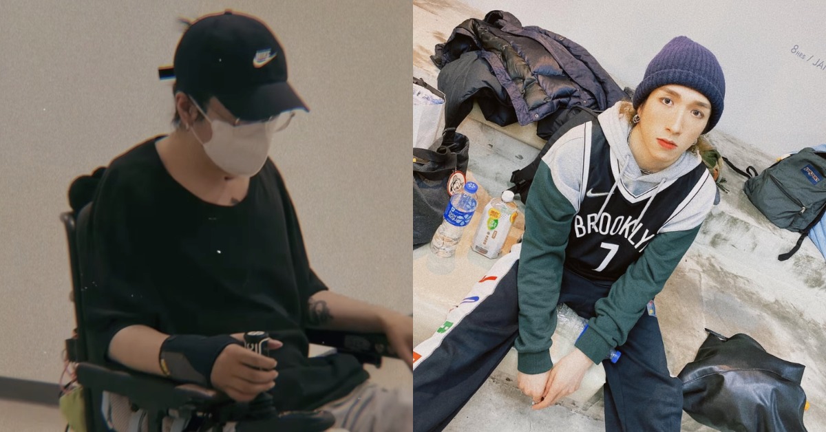 香港男團MIRROR舞者阿Mo（李啟言）被600公斤銀幕砸傷，如今已經可以使用電動輪椅。（圖／翻攝自Mo IG）