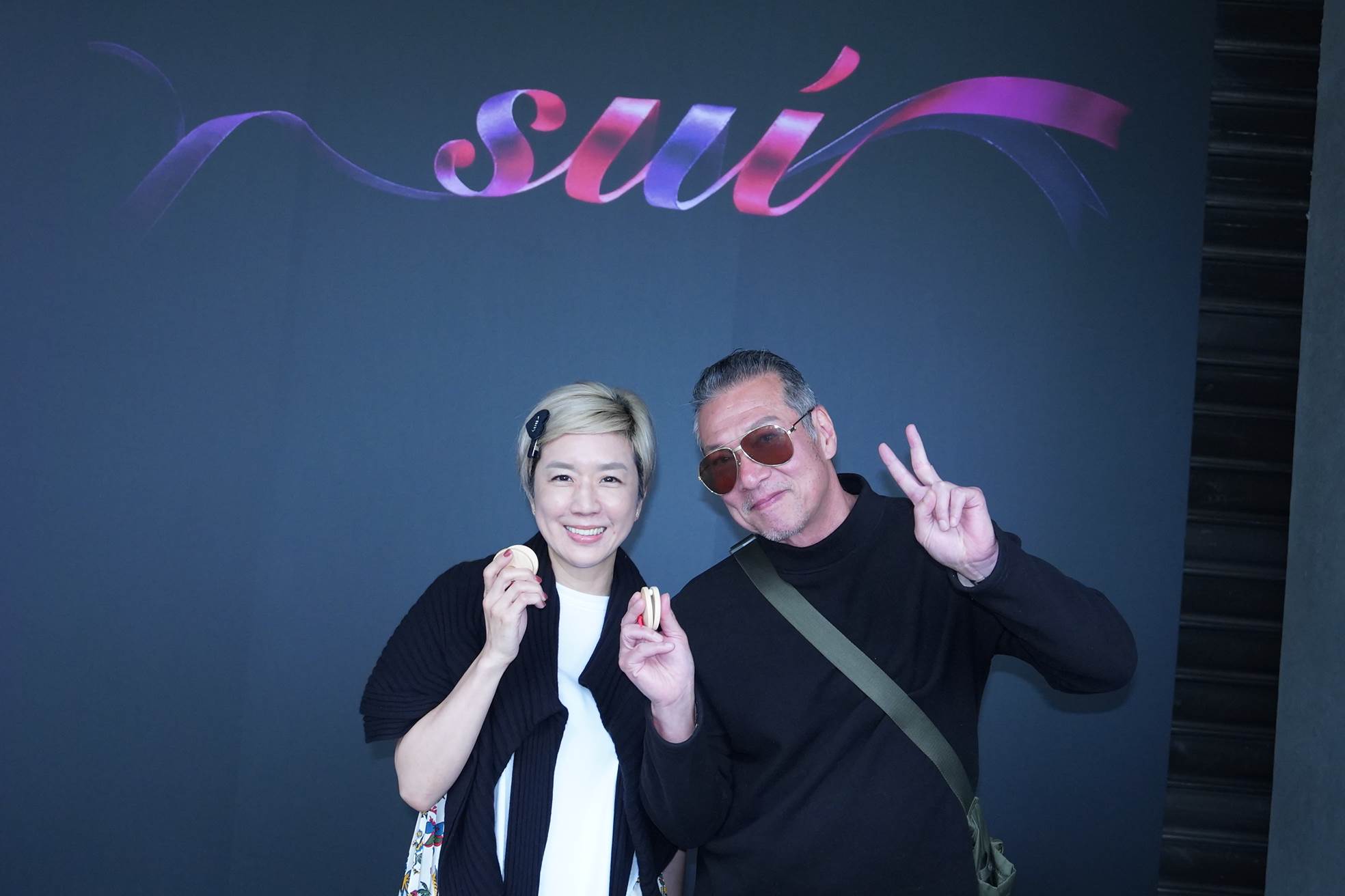李竺芯《痟水 Siáu Suí》演唱會第二天，黃仲崑夫妻到場。（圖／果核音樂玫瑰森林農場提供）