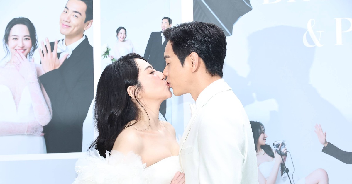 禾浩辰求婚吳品潔3個月火速舉辦婚禮。（圖／東森娛樂）