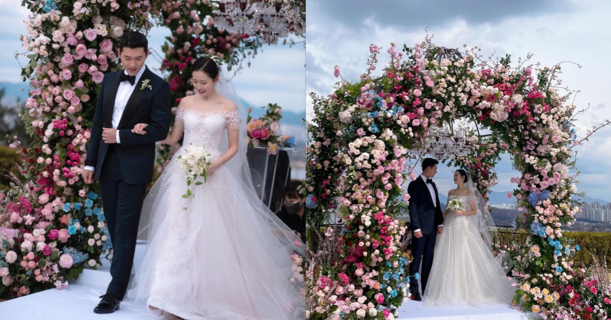 孫藝真釋出與玄彬未公開婚紗照。（圖／翻攝自孫藝真Instagram）
