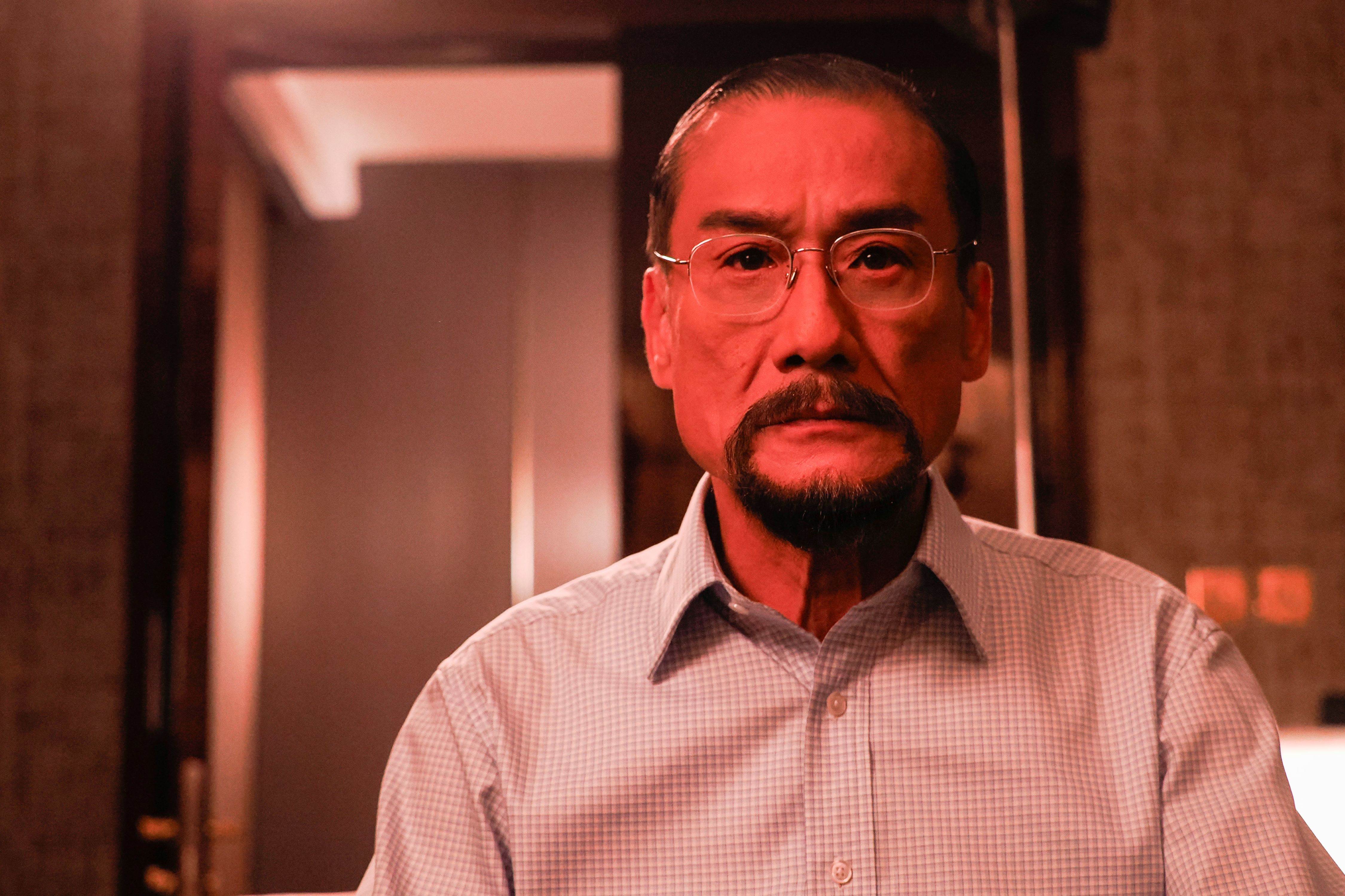 兩代「李文彬」梁家輝與劉俊謙合體現身記者會。（圖／華映娛樂）