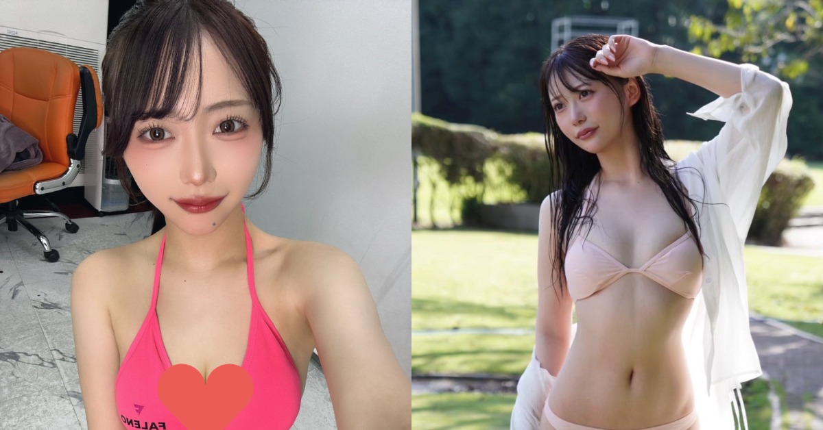 AV女優甘夏唯（甘夏ゆい）。（圖／翻攝自甘夏唯 X）