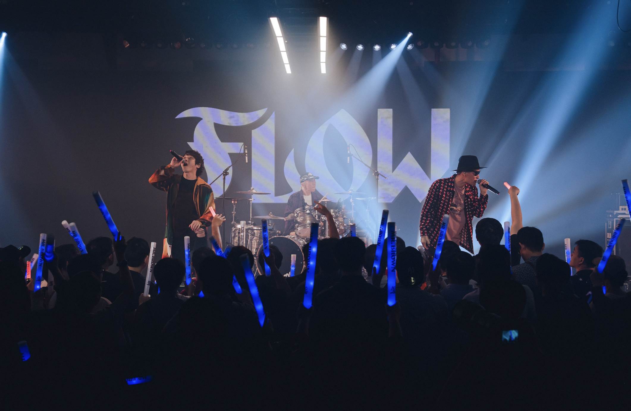 「2026 A.C.F Rollout 傳奇祭」演唱會，搖滾樂團FLOW帶來《火影忍者》的串燒歌曲。（圖／2026A.C.F秋葉原動漫祭提供）