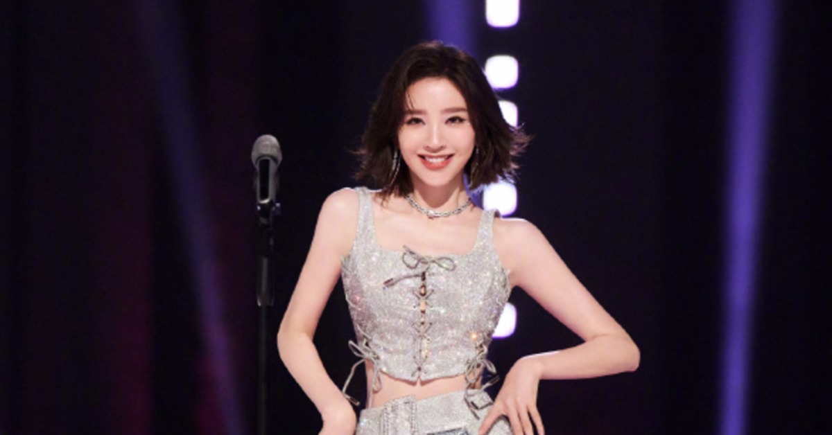 女星唐藝昕參加《乘風2026》（浪姐7）帶來〈I'm Not Yours〉。（圖／翻攝自唐藝昕微博）