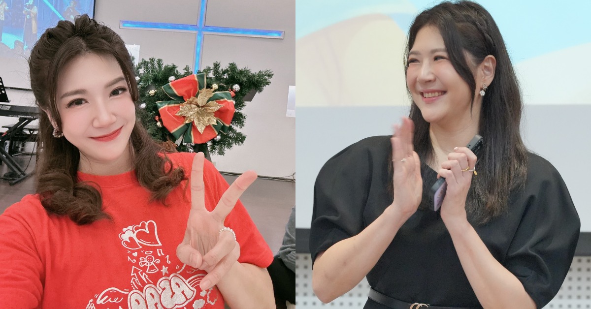 鄭亦真產後3個月狂甩15公斤。（圖／翻攝自鄭亦真臉書、藝起發光Ｘ蒙福教會提供）