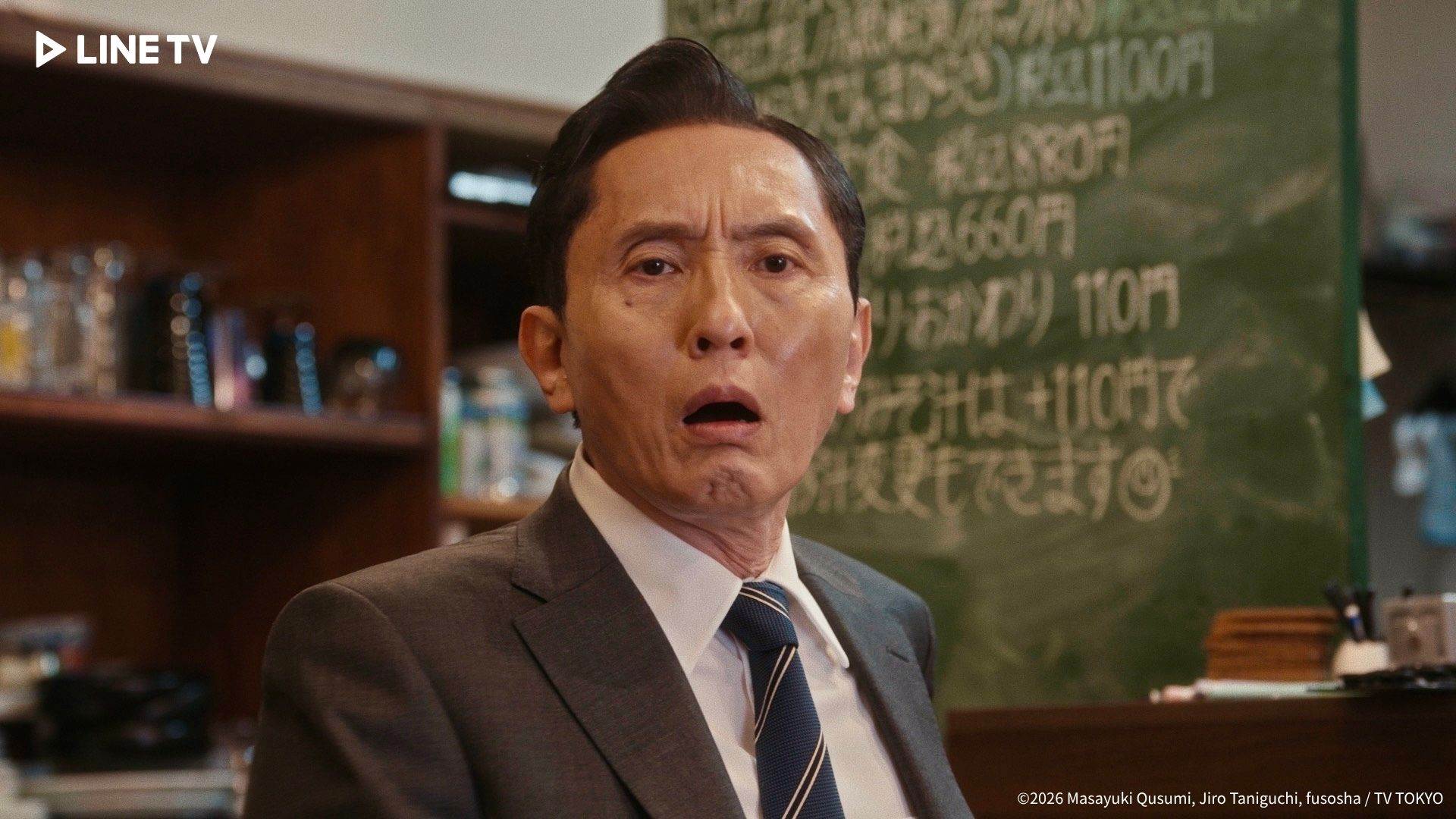 身為《孤獨的美食家》最大黑粉的松重豐先是自爆原本打算「退場」。（圖／LINE TV 提供）