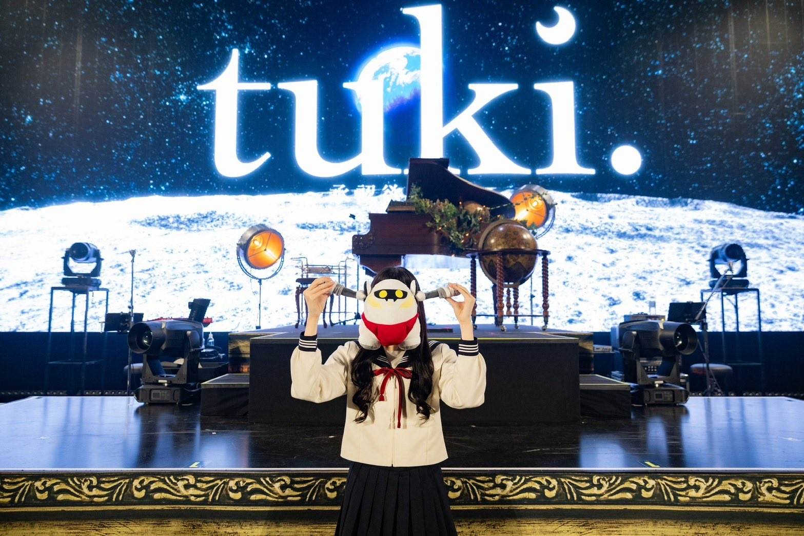 日本創作女聲tuki.（ツキ）雖然從未露面，但依舊擁有高人氣（圖／翻攝自tuki. X）