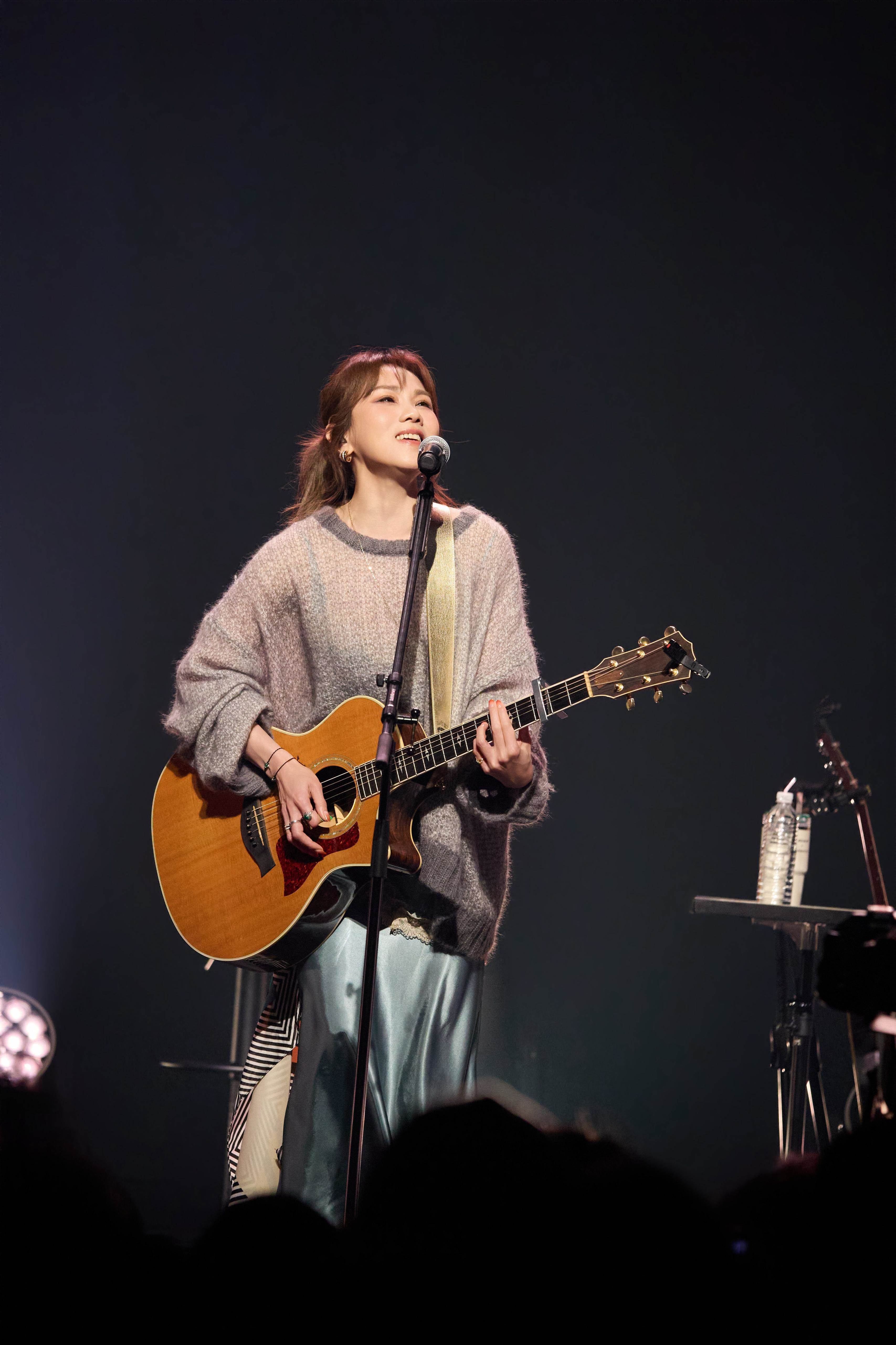 歌手Tanya蔡健雅在Zepp New Taipei開唱。（圖／躍耳娛樂提供）