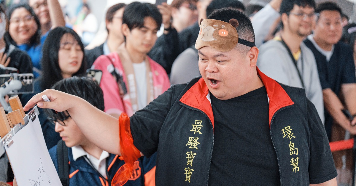 大蛇丸現身「2026 A.C.F秋葉原動漫祭」。（圖／A.C.F秋葉原動漫祭提供）