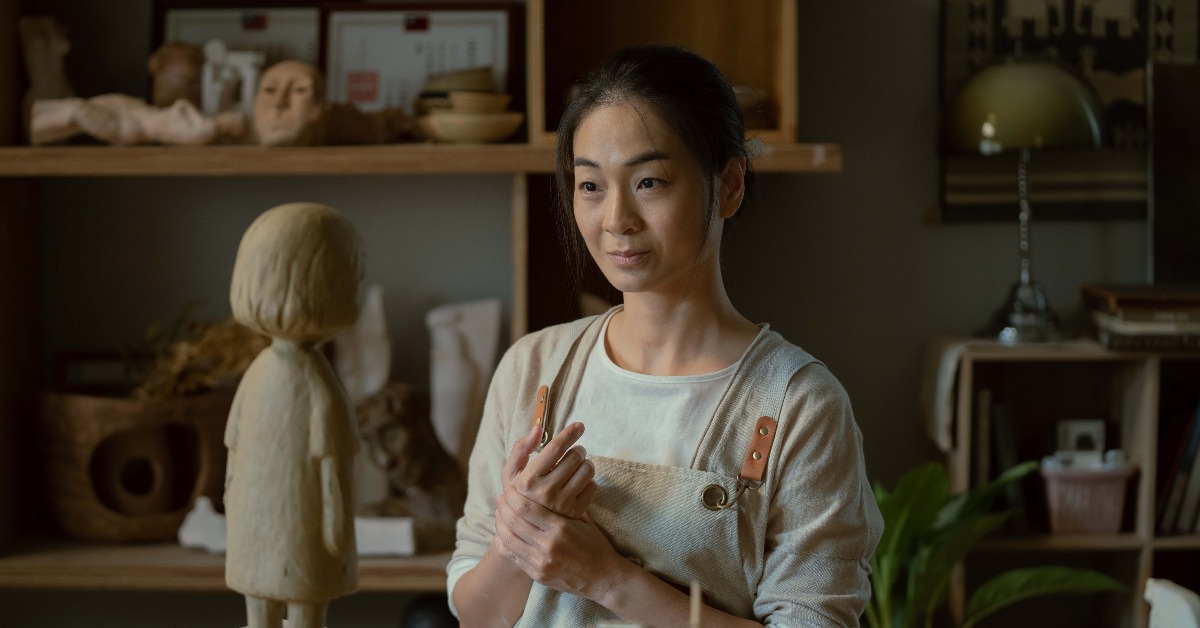 金馬得主陳雪甄演繹漸凍症雕塑家的《停格人生》。（圖／金馬執委會）