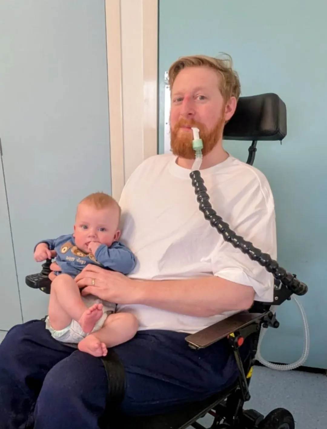 男星麥可·派翠克（Michael Patrick），在與漸凍症勇敢搏鬥多年後，最終不敵病魔離世，享年35歲。（圖／翻攝自IG@michaelpatrick314）