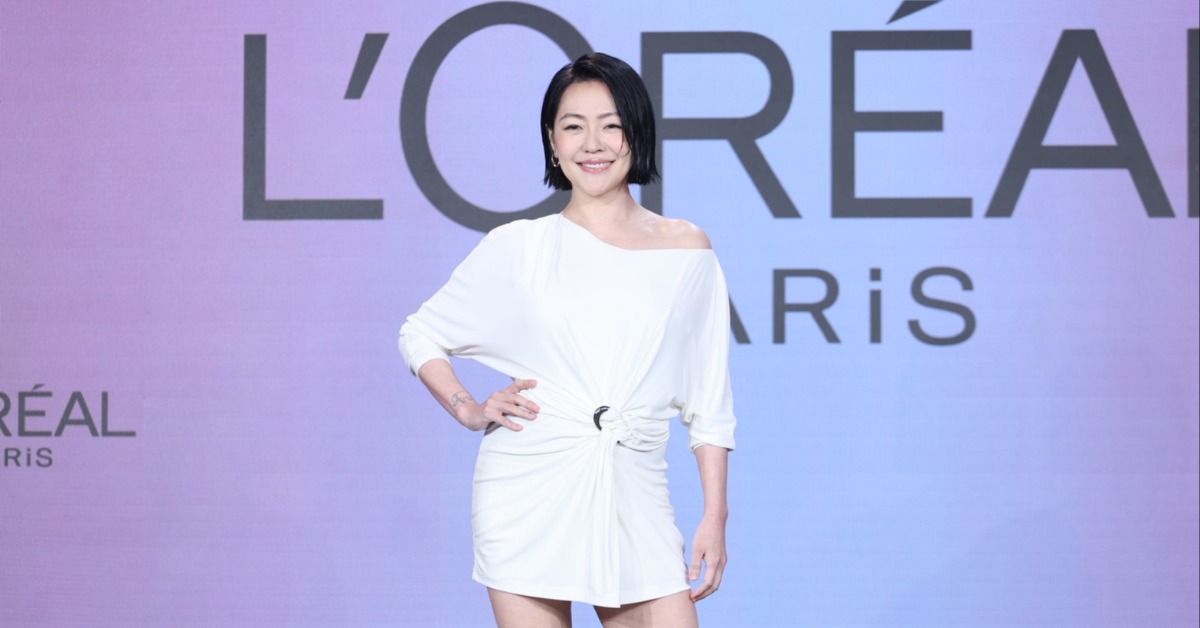 小S今（9）日出席美妝品牌公益活動。（圖／東森娛樂）