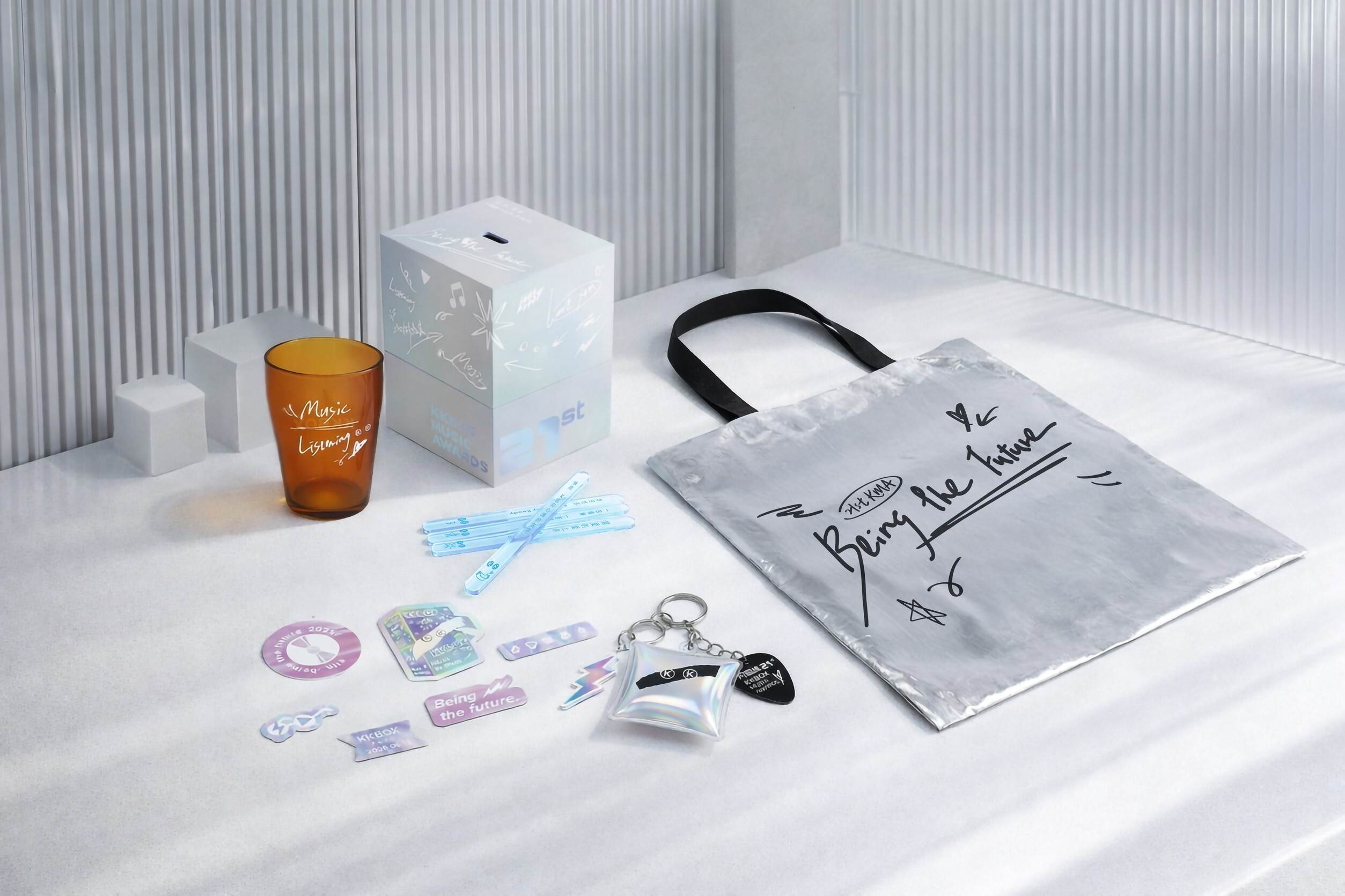 年度音樂盛會「第21屆KKBOX風雲榜」演唱會獨家限量「未來禮包」。（圖／KKBOX提供）