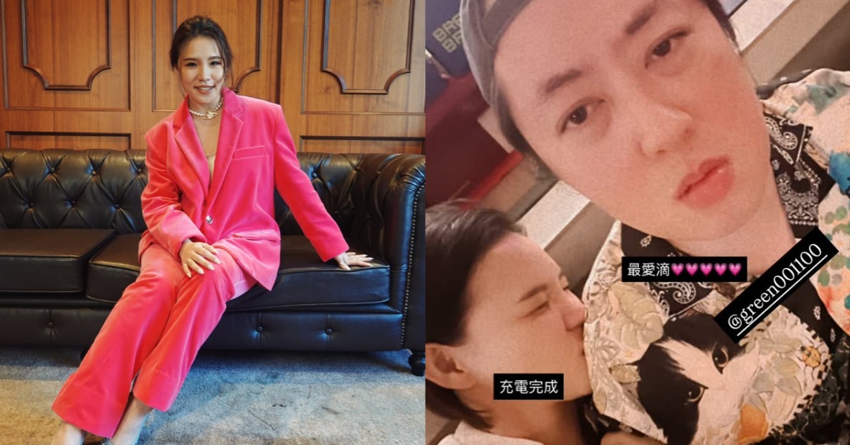 謝依霖與老公順利相見。（圖／翻攝自謝依霖Instagram）