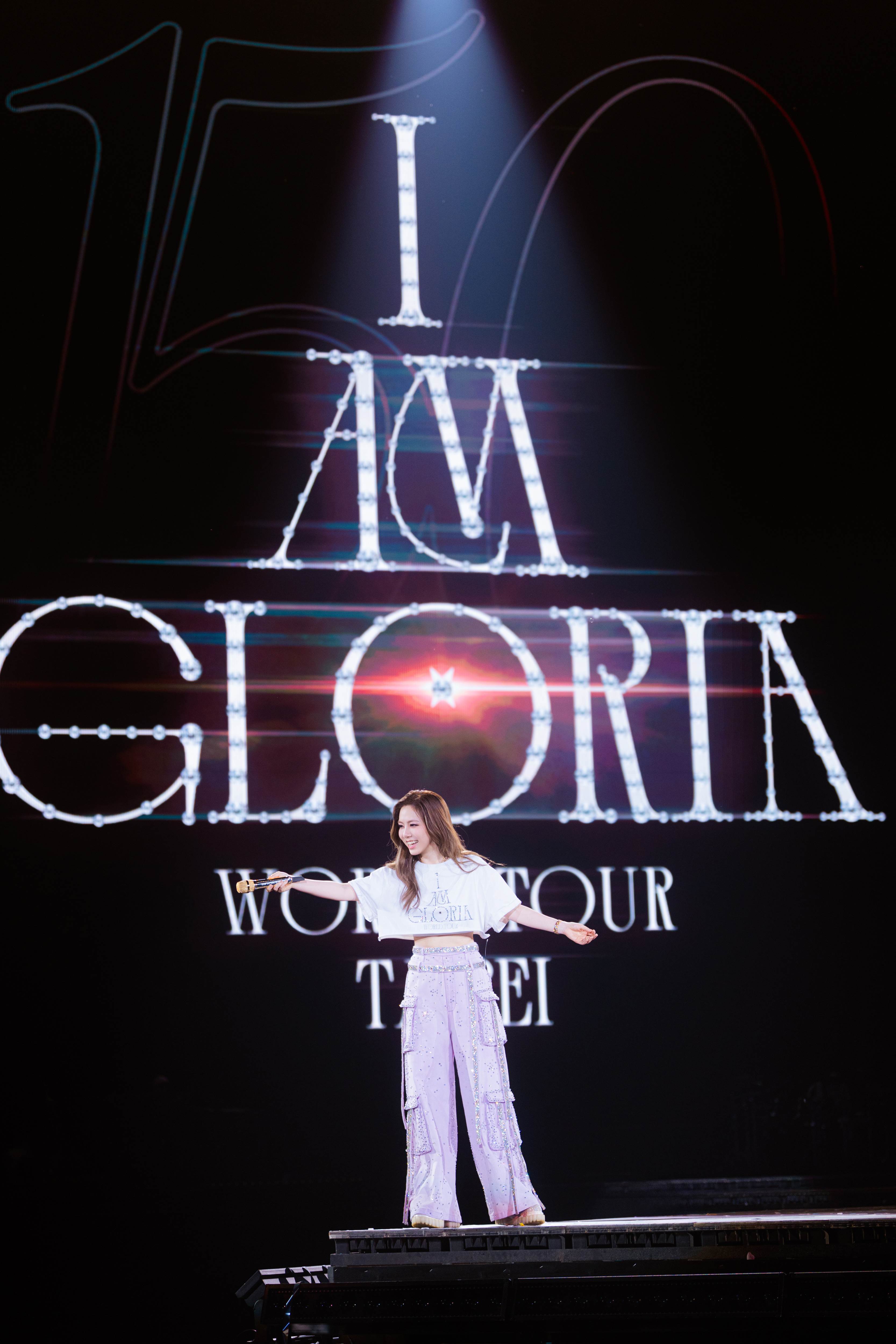 G.E.M.鄧紫棋臺北大巨蛋開唱，超過15萬名樂迷一同寫上全球150場巡演里程碑。（圖／Live Nation Taiwan提供）