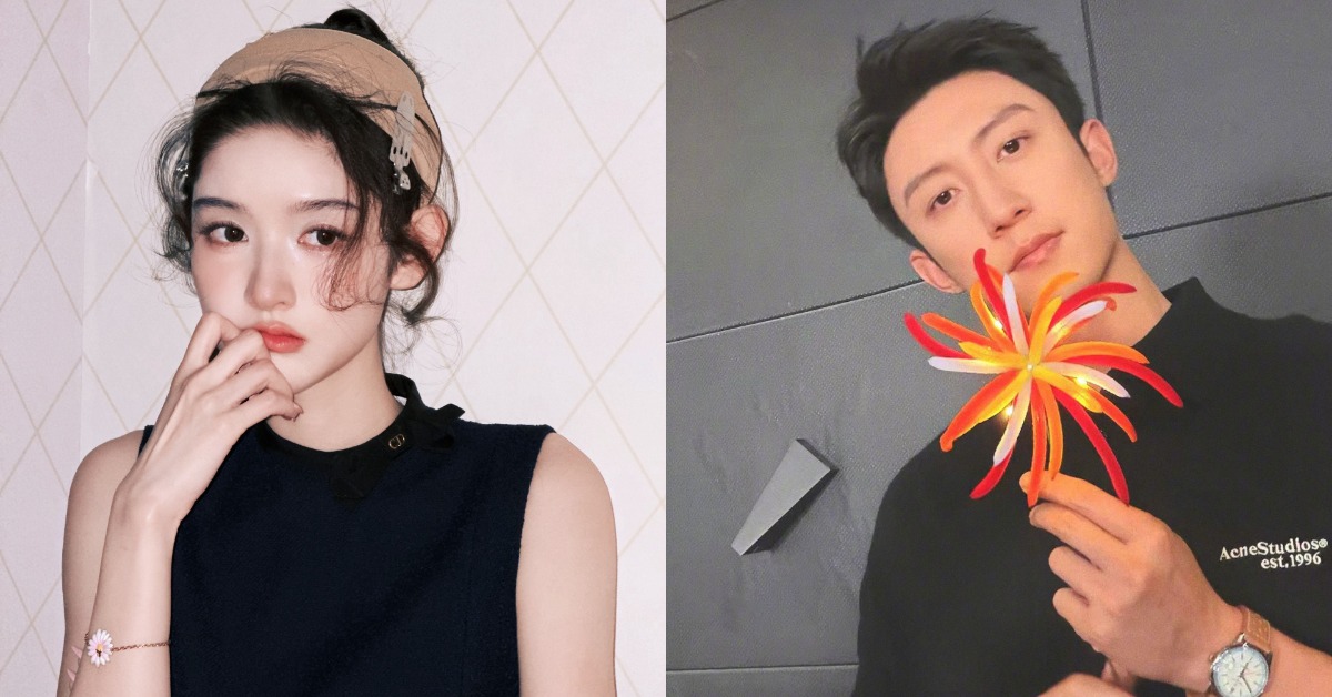 黃景瑜與王玉雯近日爆出戀情。（圖／翻攝自王玉雯、黃景瑜微博）