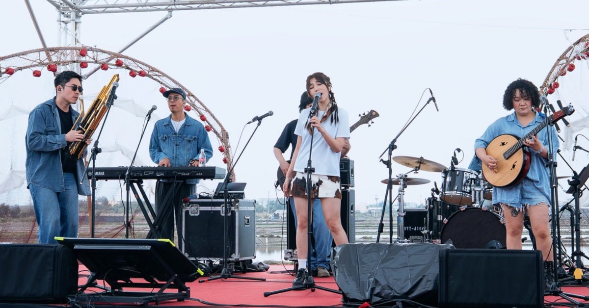 台語歌后蔡家蓁加入金獎樂團「同根生」客串「一日限定主唱」。（圖／想不到娛樂製造所提供）