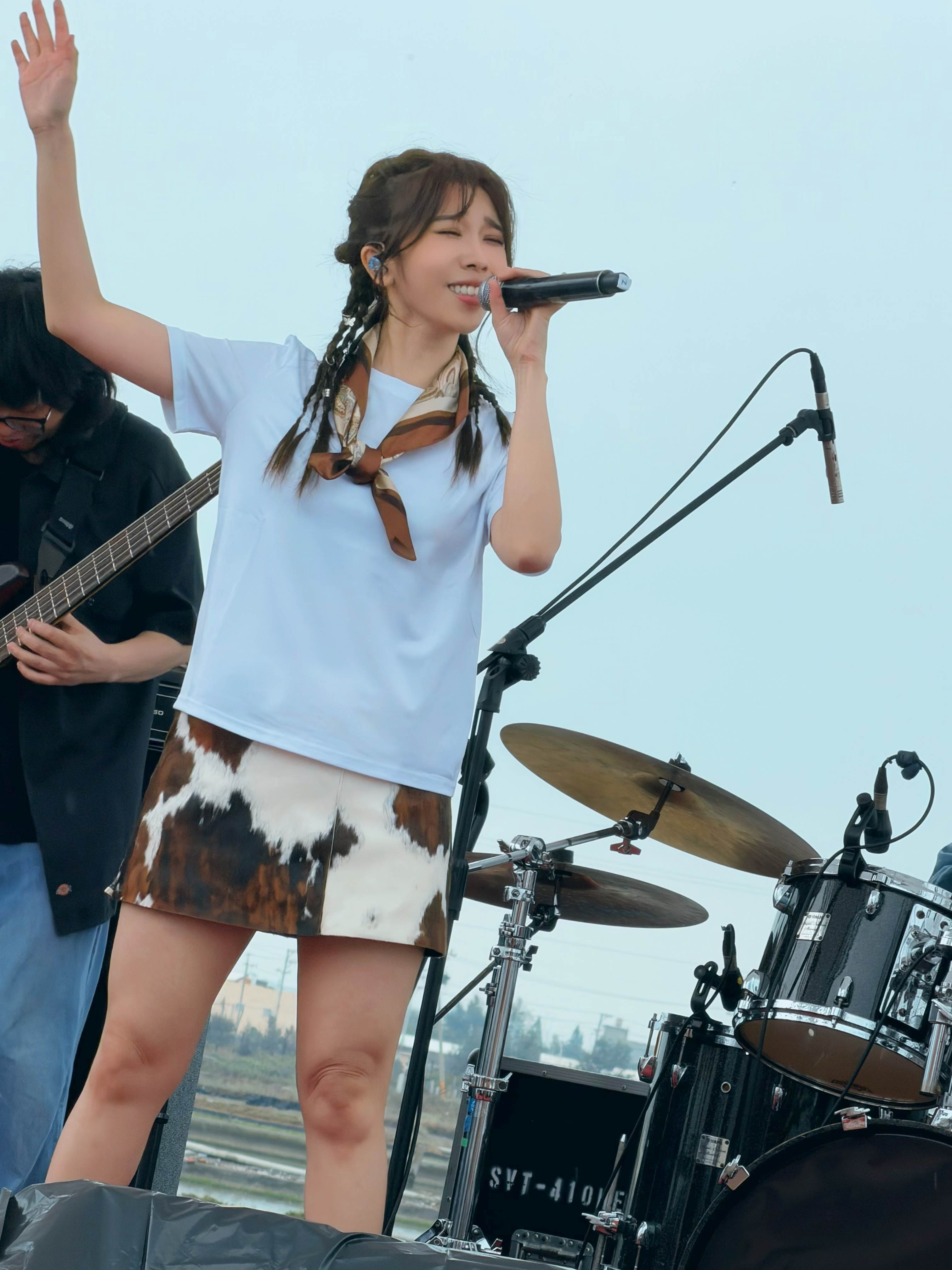 蔡家蓁開唱狂飆〈林投姐姐〉尺度大開嚇壞全場。（圖／想不到娛樂製造所提供）