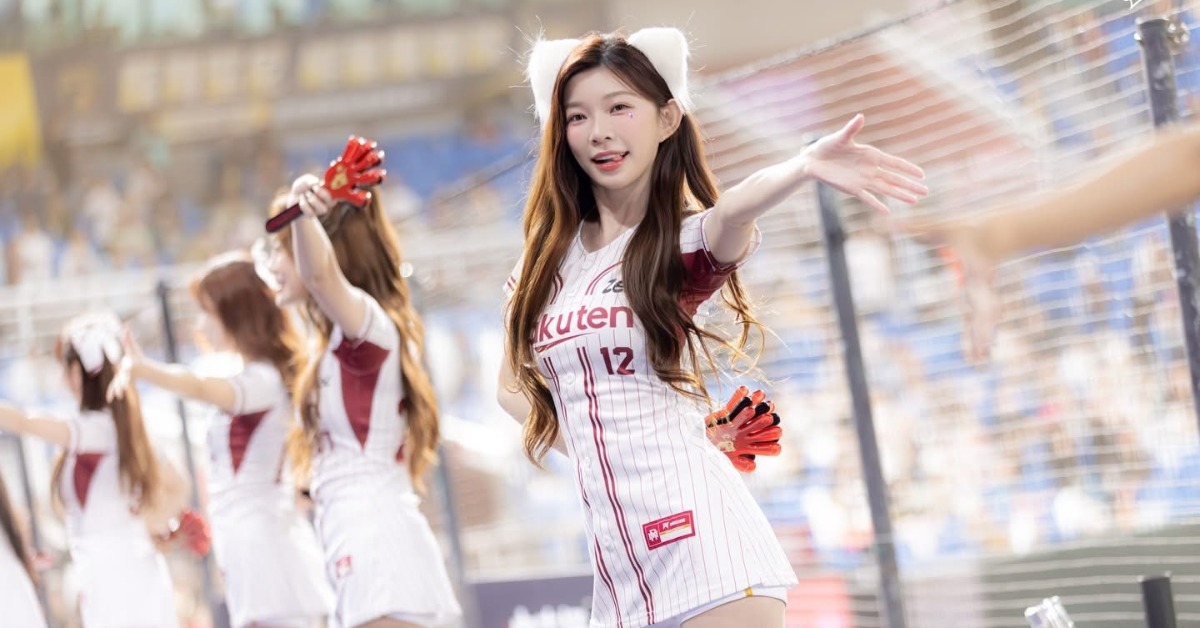 穎樂是樂天女孩成員之一。（圖／樂天桃猿提供）