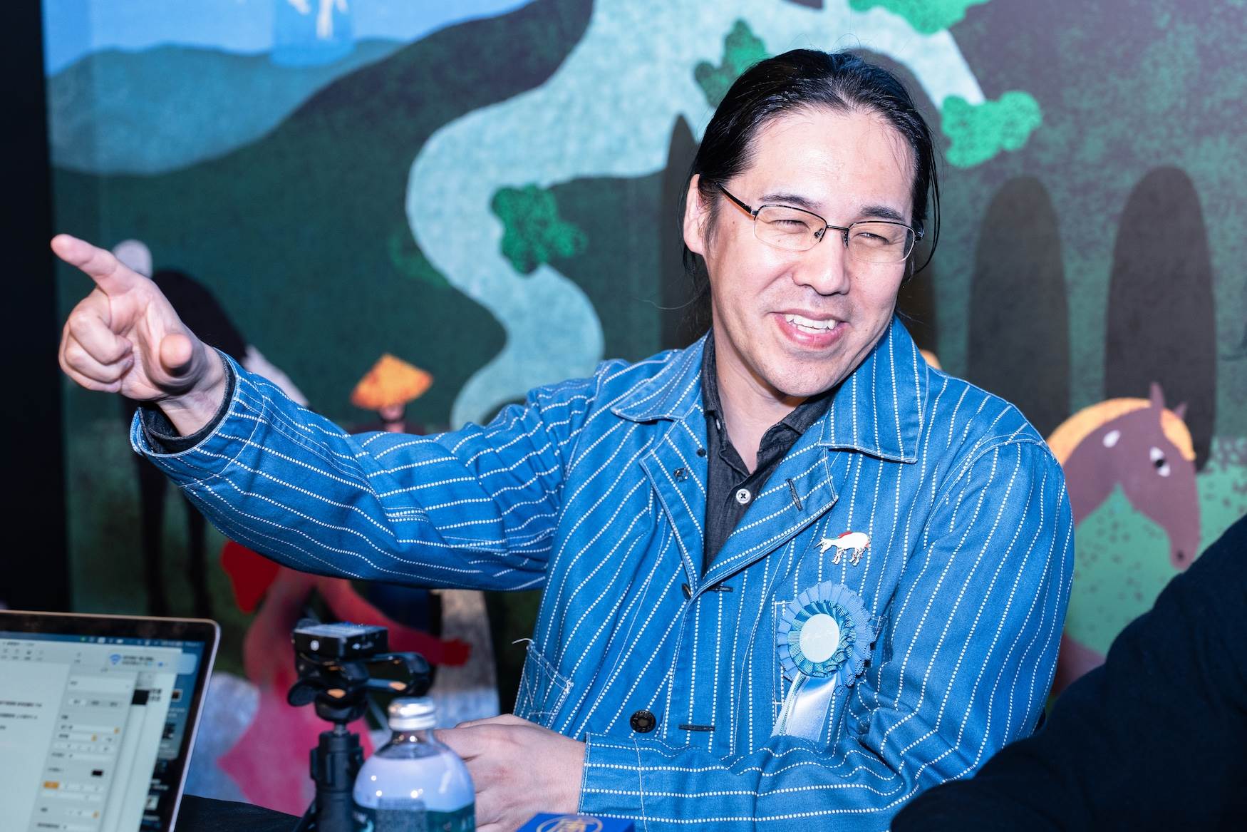 <a href='https://star.ebc.net.tw/search/tags/電影/' target='_blank'>電影</a>《花綠青綻放之時》導演四宮義俊喜歡老建築，不斷拍攝總統府怕被驅離。（圖／金馬影展提供）