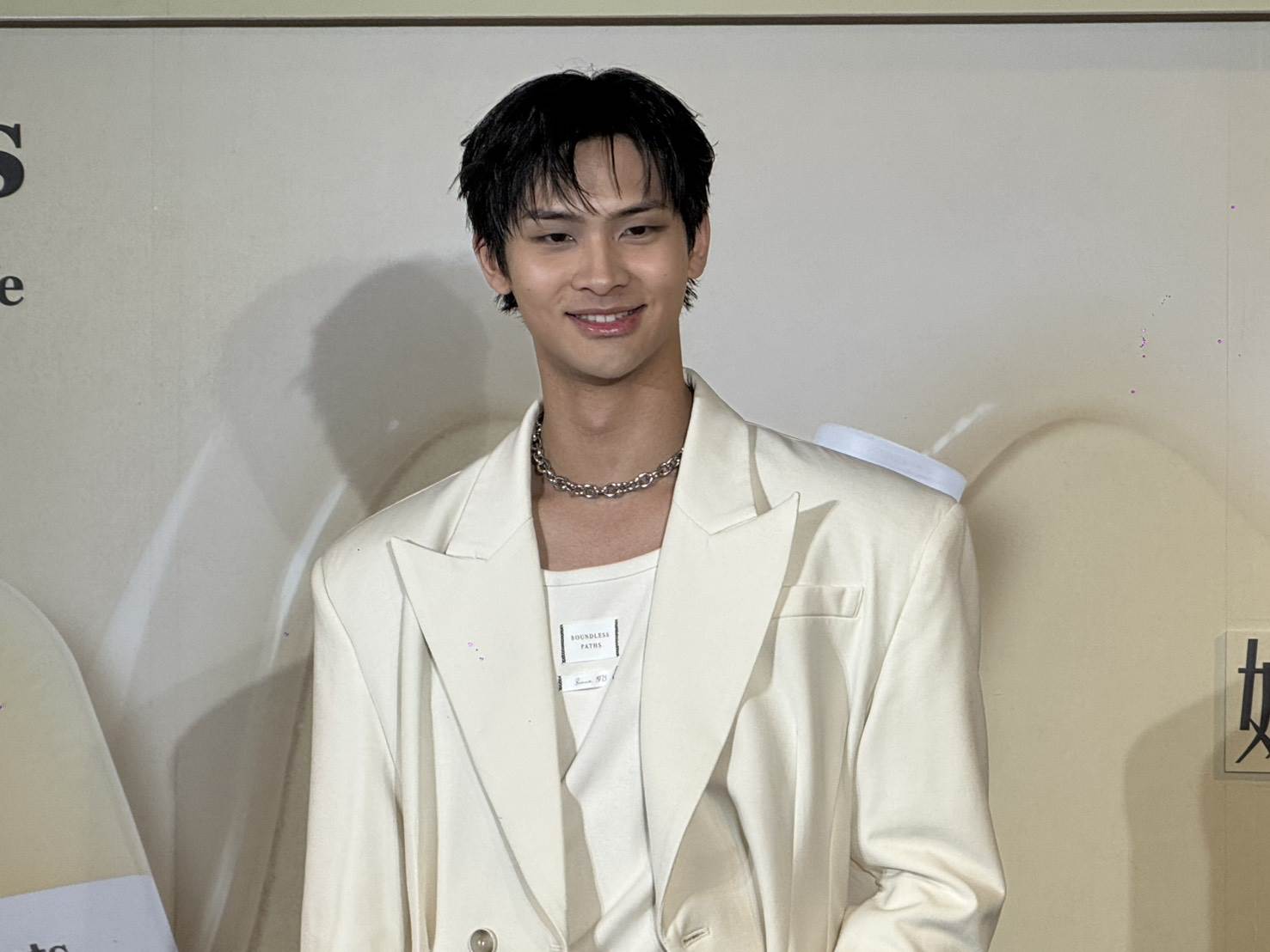 男團FEniX成員夏浦洋開刀後，恢復狀況良好。（圖／記者楊雅芸攝）