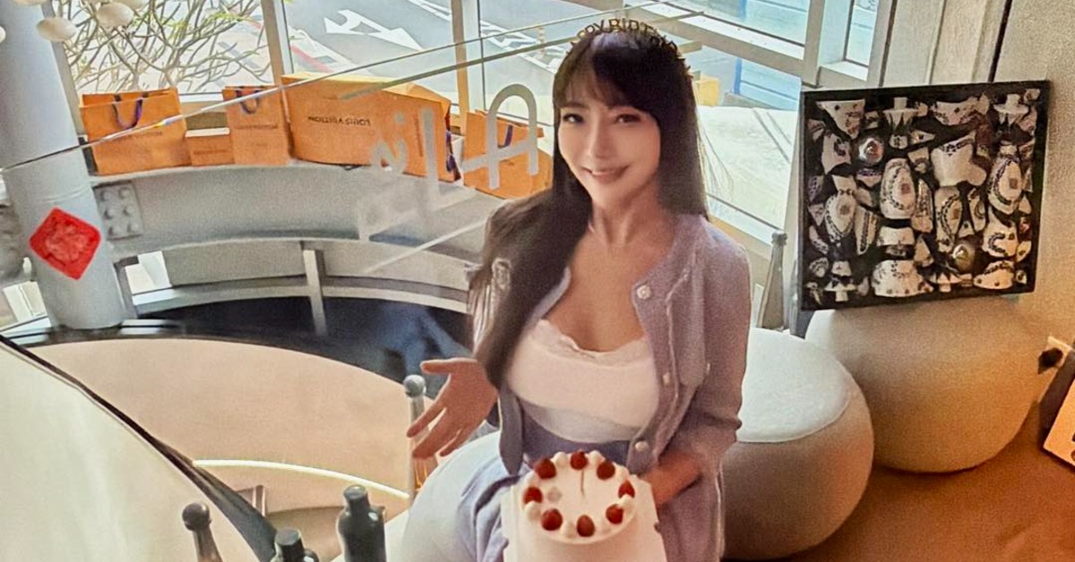 李宓許願成為7寶媽。（圖／翻攝自李宓臉書）