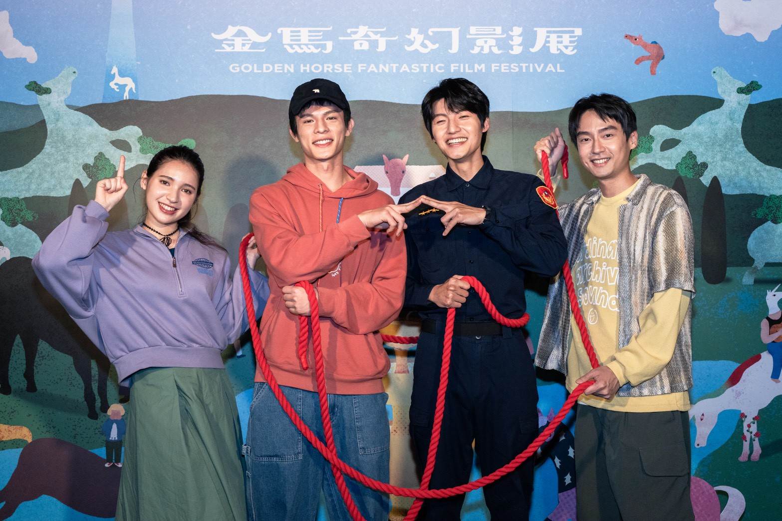 BL台劇《整個世界，只有你連上了我：第1-4集》世界首映。（圖／金馬執委會）