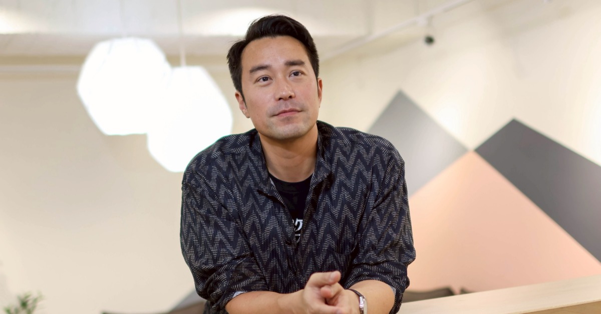 張孝全在《深度安靜》中演出諭明，首度與林依晨扮夫妻。（圖／東森娛樂）