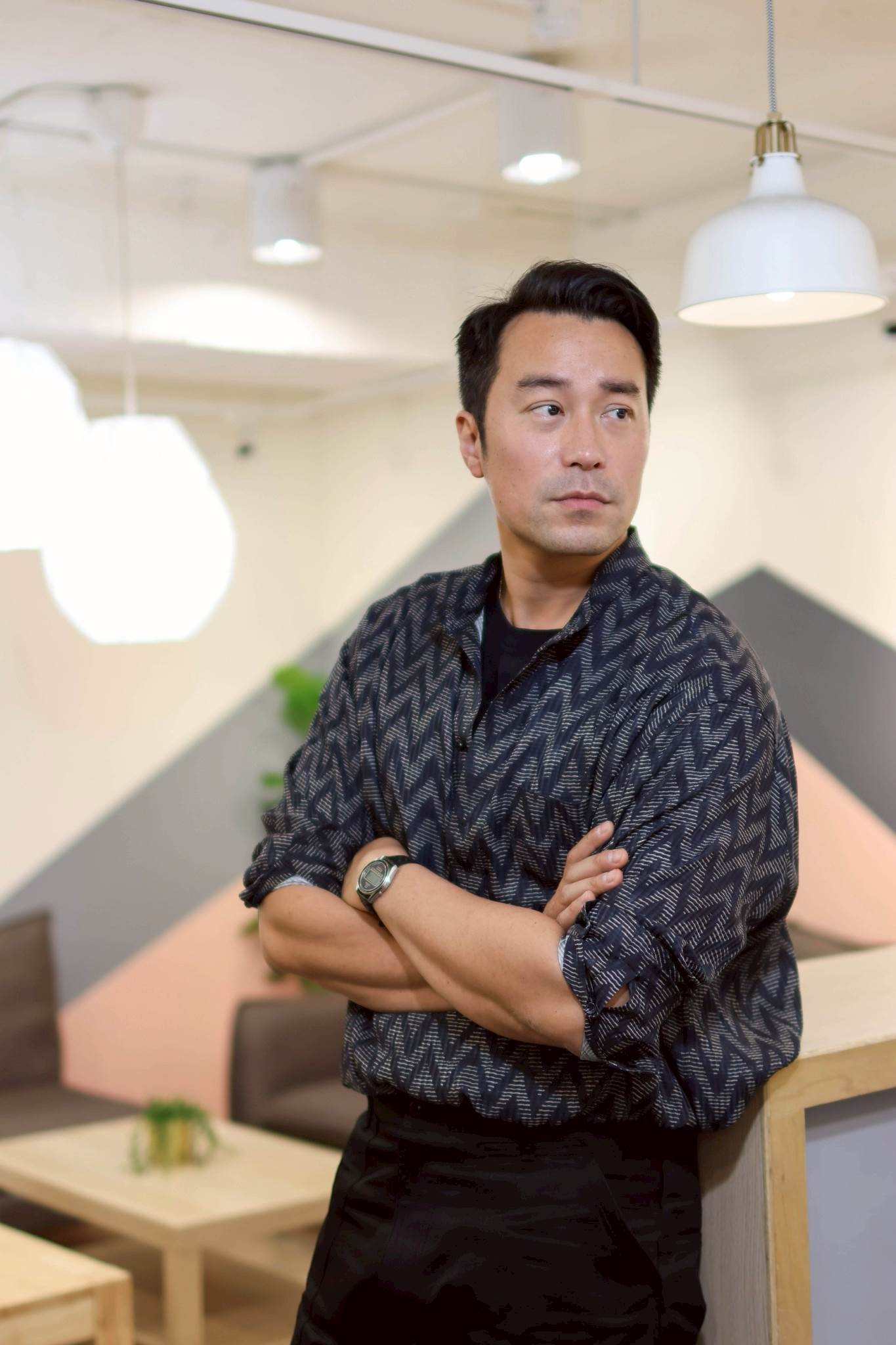 張孝全從<a href='https://star.ebc.net.tw/search/tags/兒子/' target='_blank'>兒子</a>身上「看見自己」。（圖／東森娛樂）