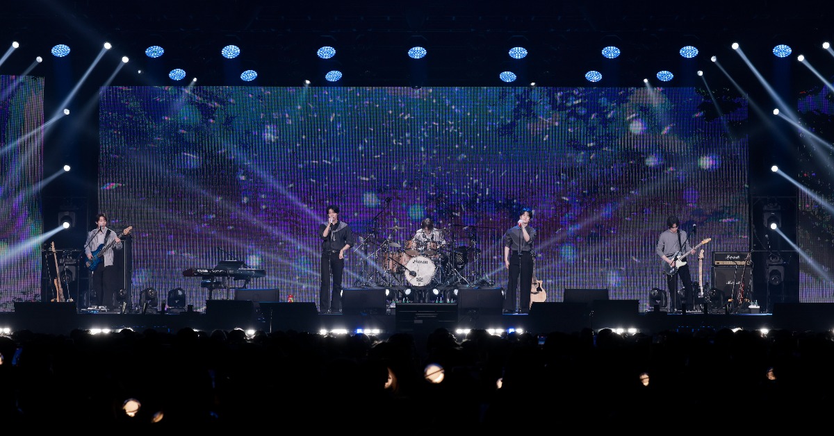 南韓樂團N.Flying以豐富舞台與互動橋段打造專屬N.Fia的夢幻之夜，五位成員展現音樂實力與滿滿團魂。（圖／SHOWOFFICE提供）