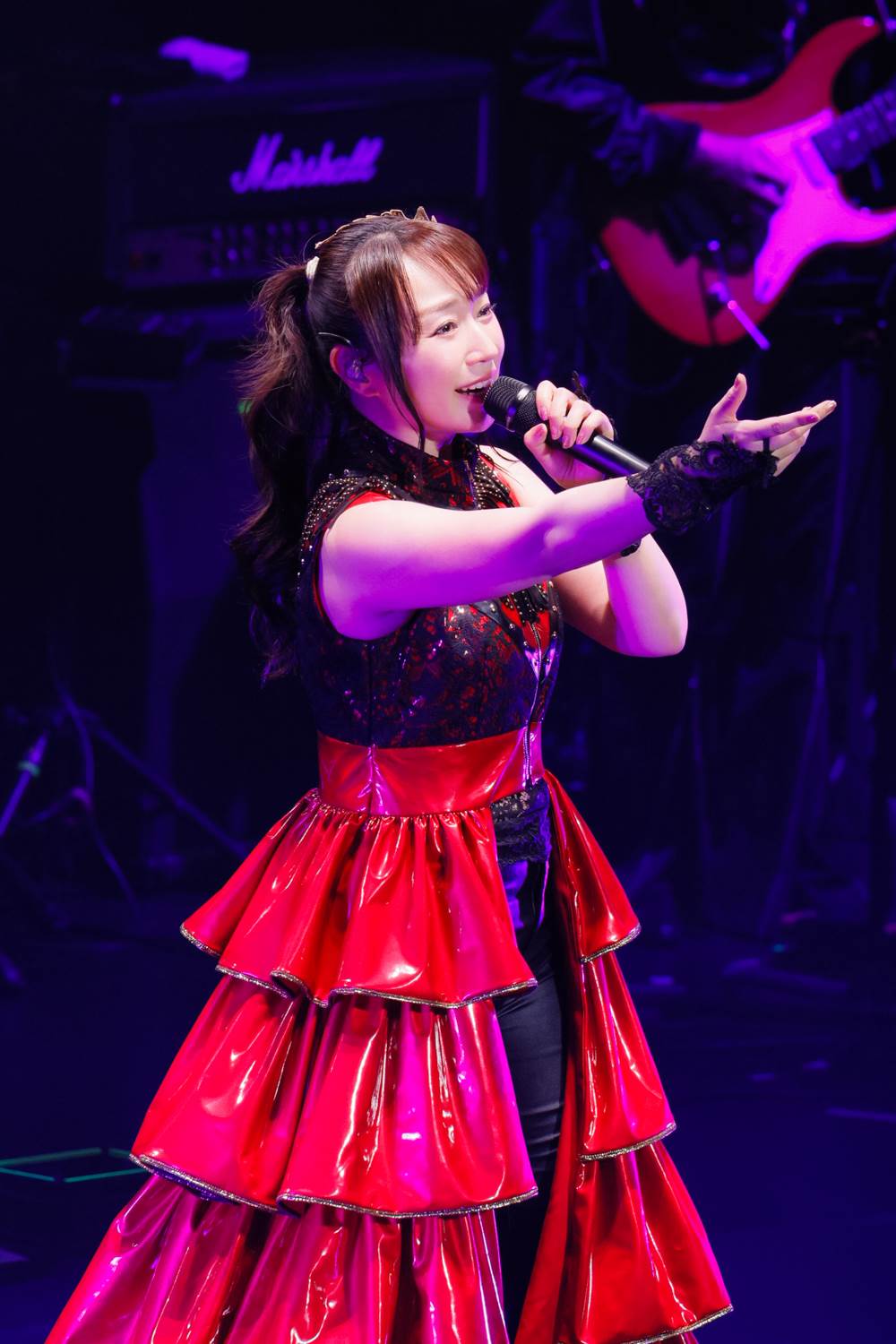 日本聲優天后水樹奈奈在確定舉辦亞巡時，就提出要來台北唱。（圖／Hannah Eto (SHERPA+)提供）