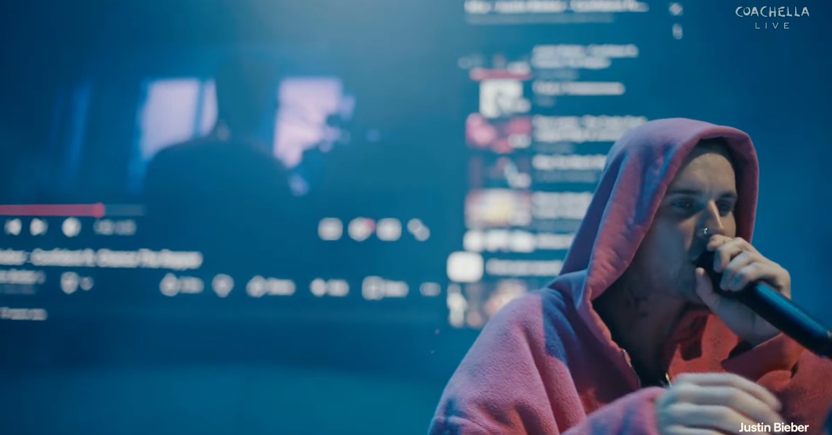 小賈斯汀在2026科切拉音樂節壓軸演出。（圖／翻攝自YouTube @ Coachella）