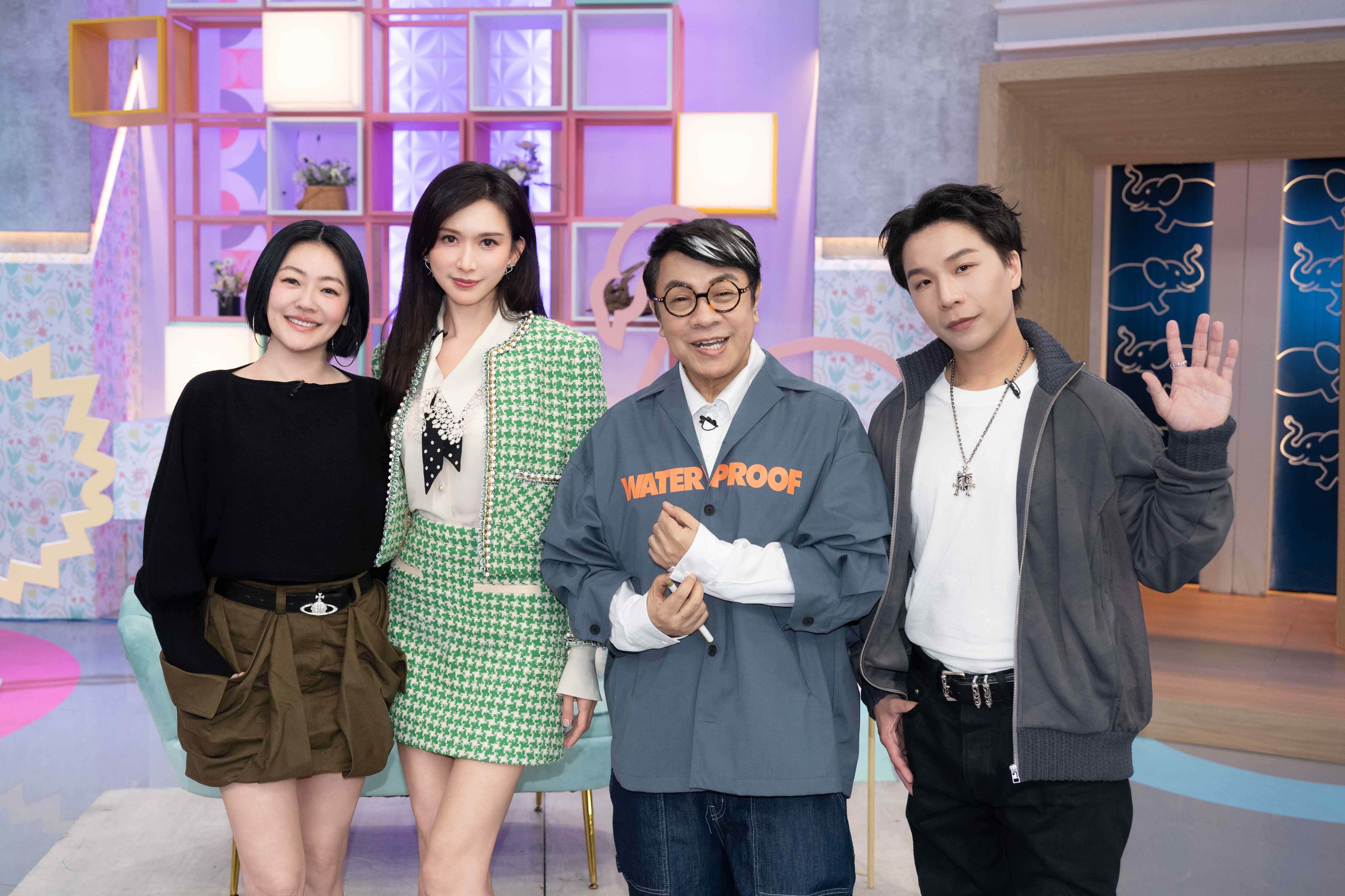 小S、林志玲、蔡康永繼《康熙來了》停播後再度合體。（圖／東森綜合台提供）