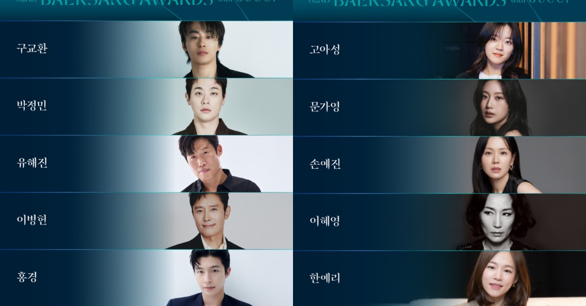 第62屆百想藝術大賞「電影部門」提名名單出爐。（圖／翻攝自백상예술대상臉書）