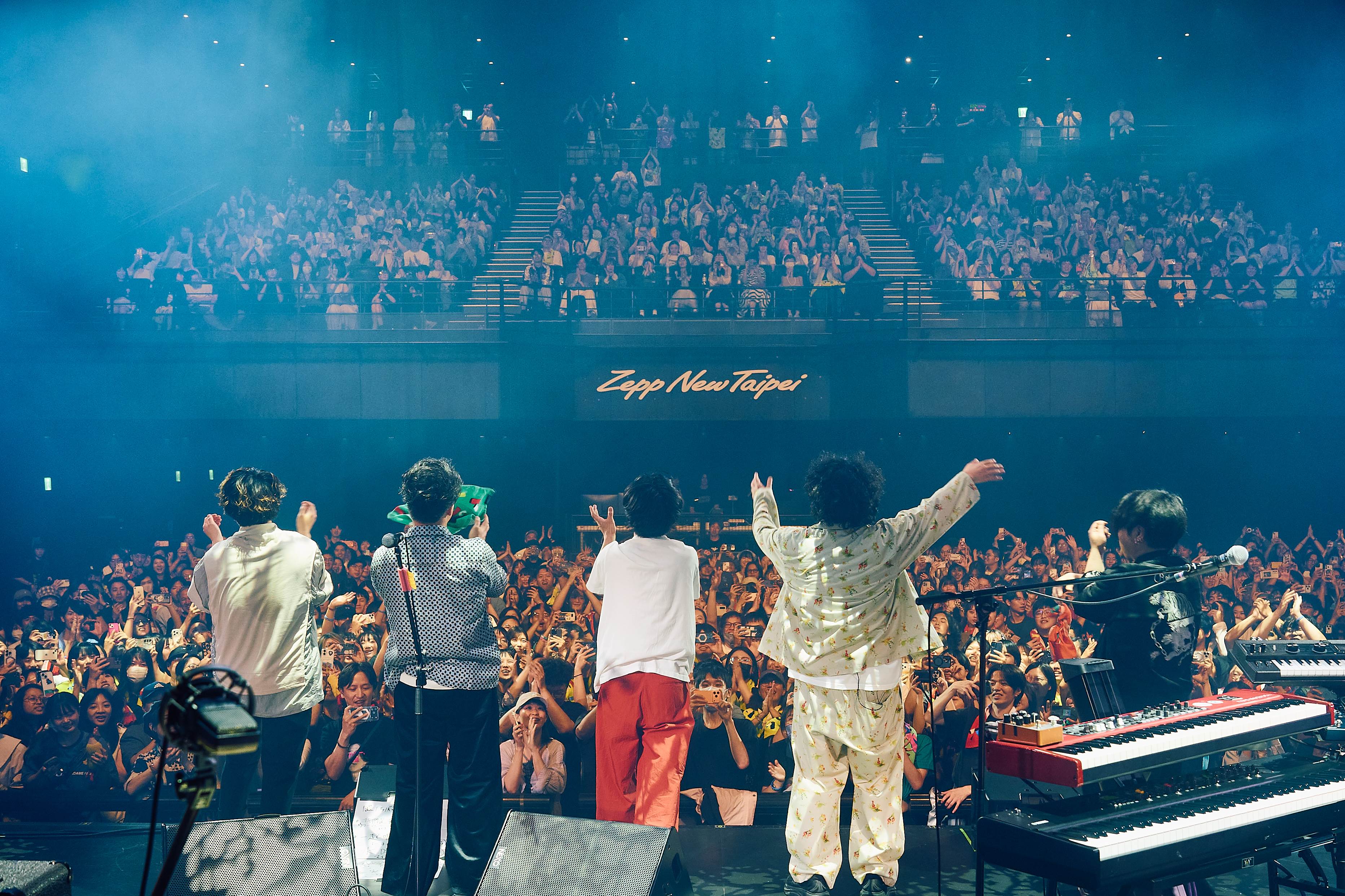 日本超人氣搖滾樂團「通心粉鉛筆」（マカロニえんぴつ）台灣開唱。（圖／Daisuke Sakai提供）