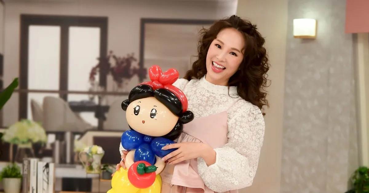 張齡予今年1月在節目3週年記者會上宣布迎來2胎。（圖／三立提供）