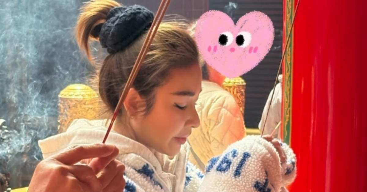 許維恩獲得媽祖聖恩。（圖／sharon701111 IG）