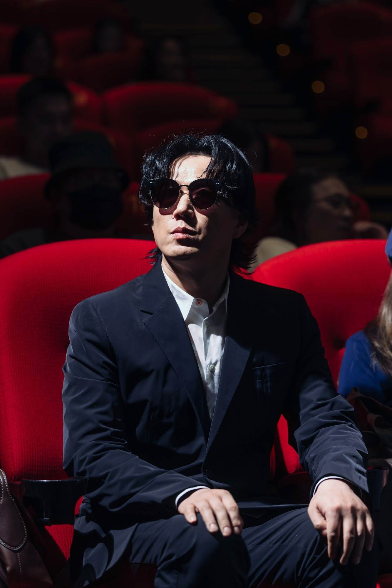 金曲歌王蕭煌奇參與台語主題單曲〈做陣來去看電影〉MV全球首映會。（圖／國家影視聽中心提供）