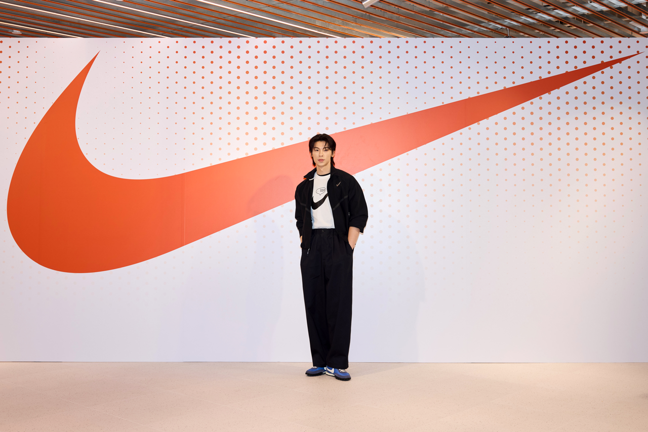 為共同見證這個全新都市運動基地的誕生，藝人許光漢一同共襄盛舉，展現品牌對運動與創新的持續承諾。（圖／NIKE）