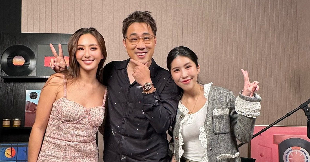 余祥銓與柔柔近日登上薔薔的Podcast節目。（圖／翻攝自余祥銓臉書）