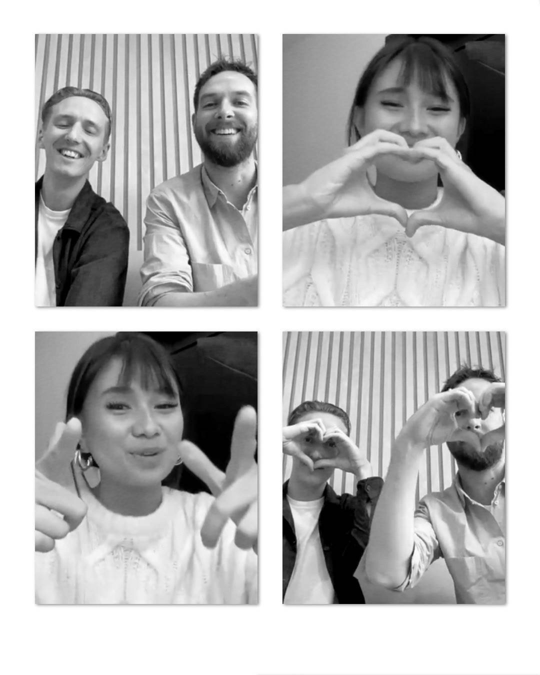 HONNE破億神曲攜手印尼創作才女NIKI重製〈Location Unknown〉。（圖／翻攝自IG）