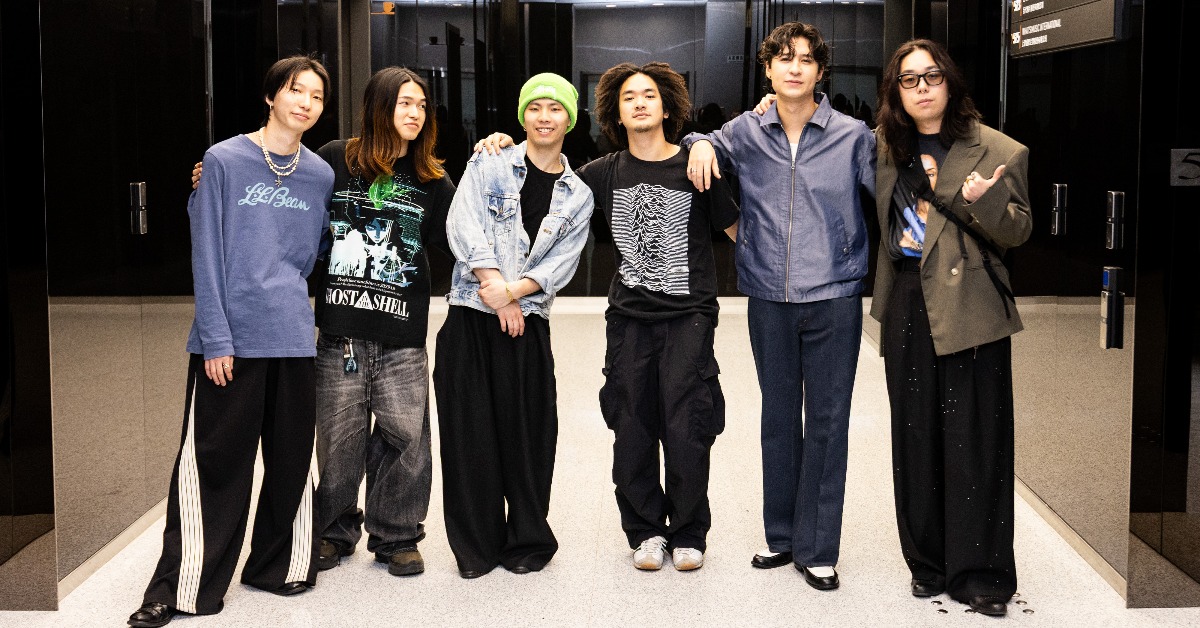 日本新銳樂團Billyrrom，左起：Taisei watabiki、Leno、Rin、Shunsuke、Moi、Yuta Hara。（圖／Billyrrom提供）