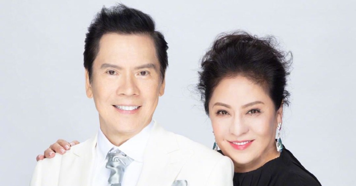 「向太」陳嵐與香港影視大亨向華強結婚至今，仍經常在大眾面前放閃。（圖／翻攝自陳嵐微博）